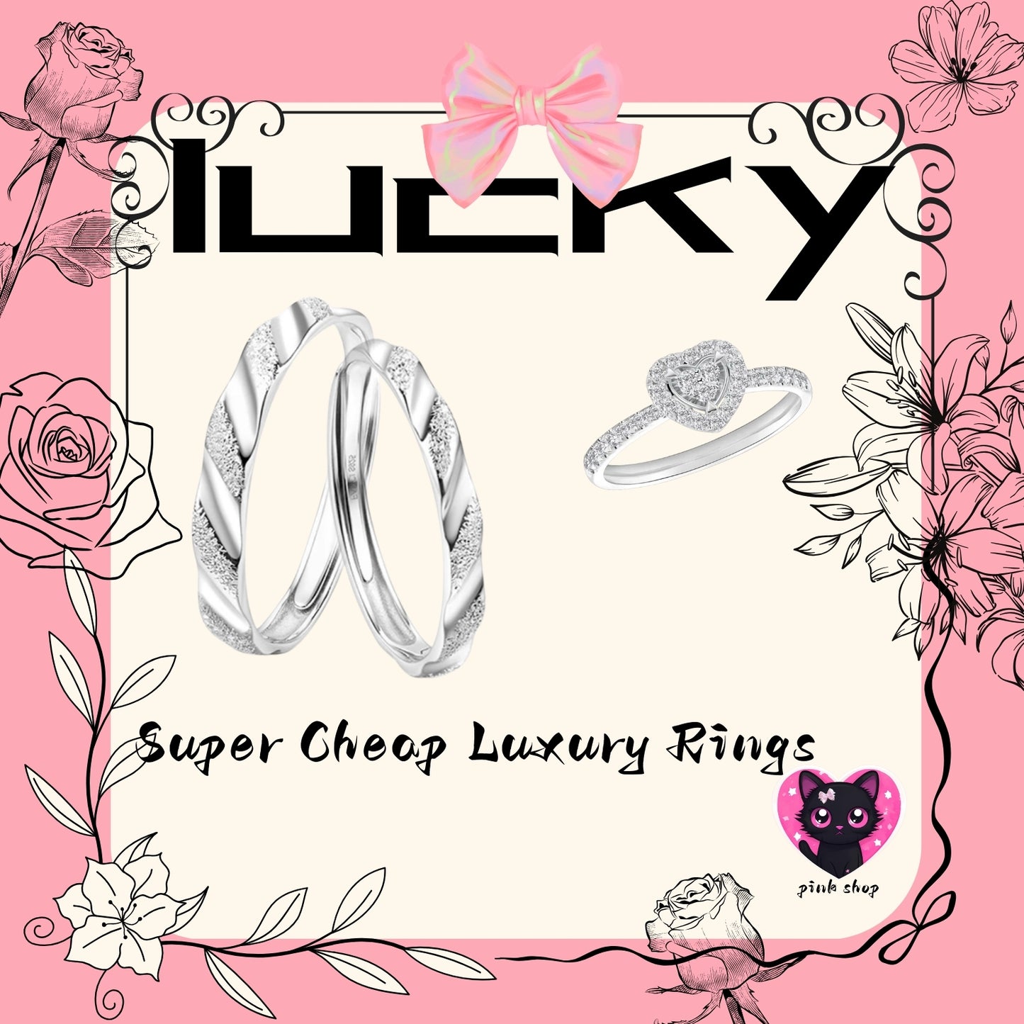 favorable Luxury Rings——TikTok Live Opening