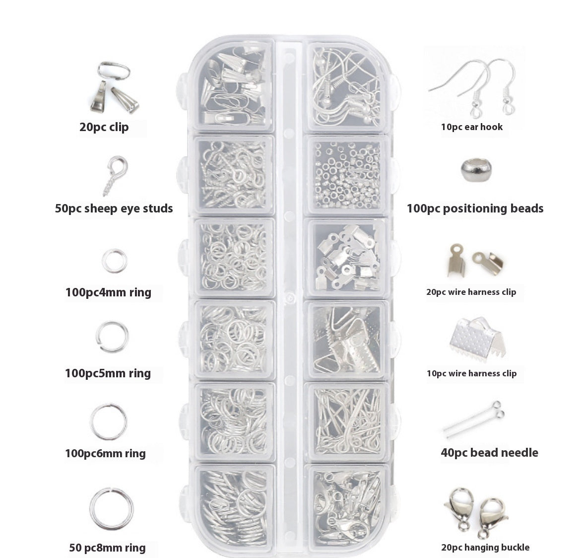 17 pcs diy toolbox