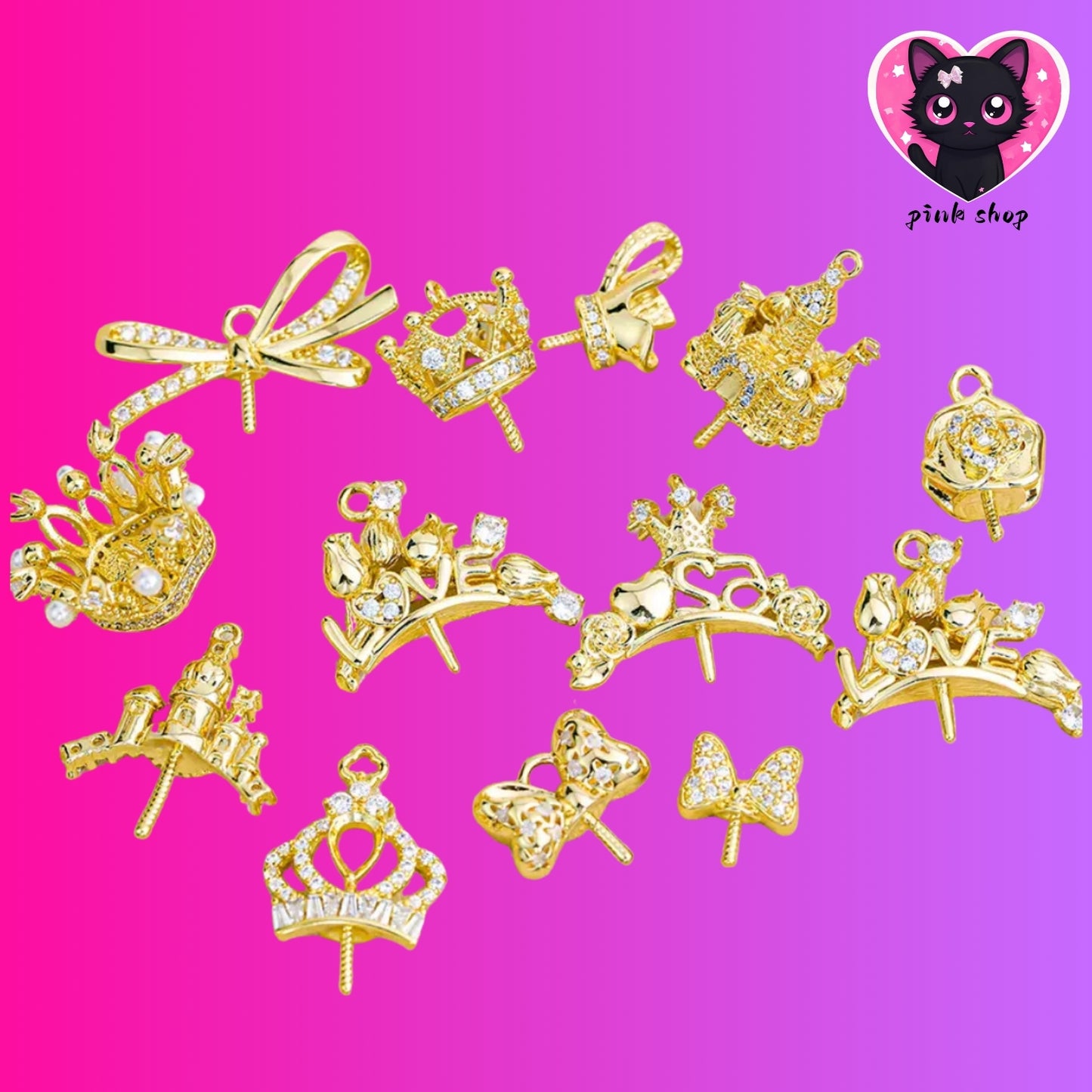 crown accessory （Accessories for use on beads）