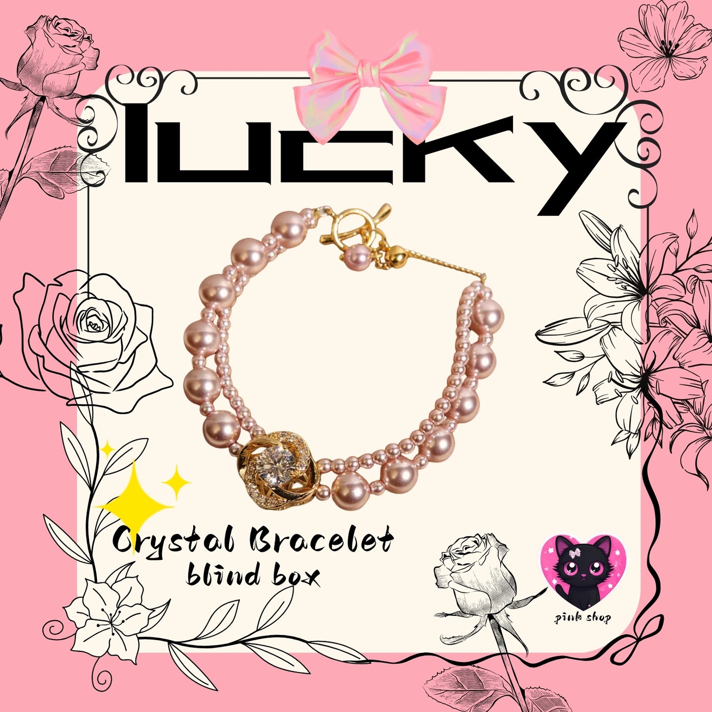Crystal Bracelet   Blind bag -TikTok Live Opening