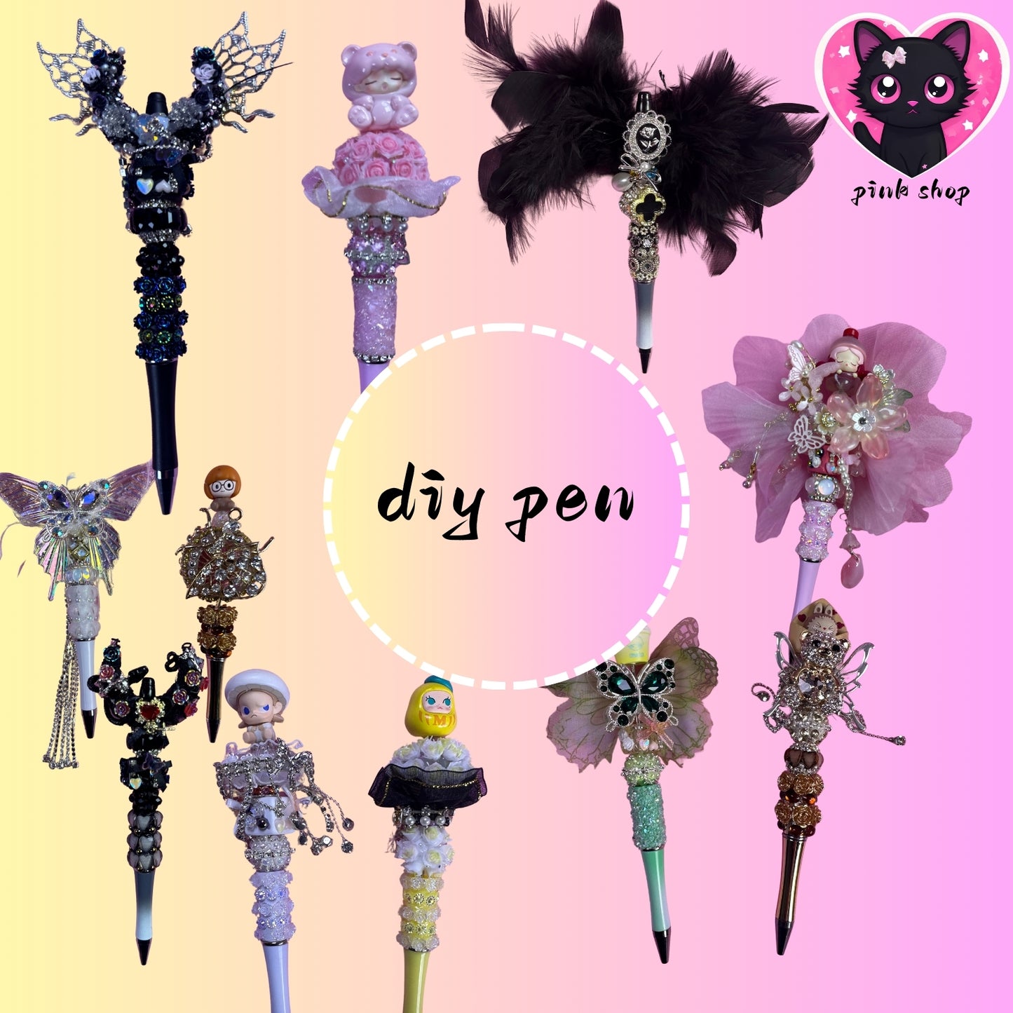 diy pen. Blind bag (super nice)